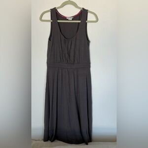 Boden Ella Gray Sleeveless Dress Size 8R